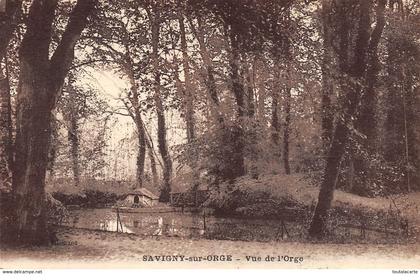 CPA 91 SAVIGNY SUR ORGE VUE DE L ORGE 1932