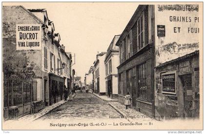 SAVIGNY-SUR-ORGE LA GRANDE-RUE EPICERIE DUCROT BAR