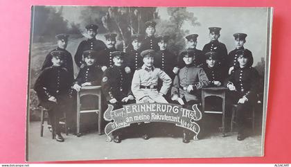 schiltigheim , carte photo de militaires