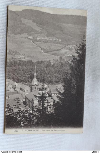 N917, Schirmeck, vue vers le sanatorium, Bas Rhin 67