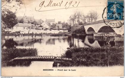 49 - SEICHES -- Pont sur le Loir