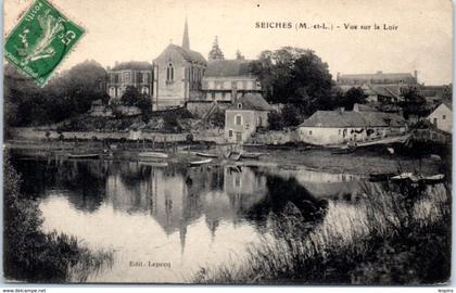 49 - SEICHES -- Vue sur le Loir