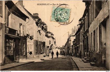 CPA SEIGNELAY - Rue de Gatelev (358718)