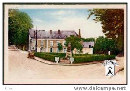 41 Selles-sur-Cher - SELLES-sur-CHER (L-et-Ch)  Square du Centenaire et Gendarmerie - cpsm