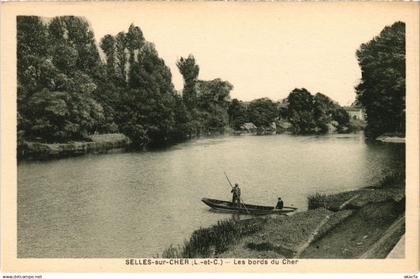 CPA Selles sur Cher Les bords du Cher FRANCE (1287496)