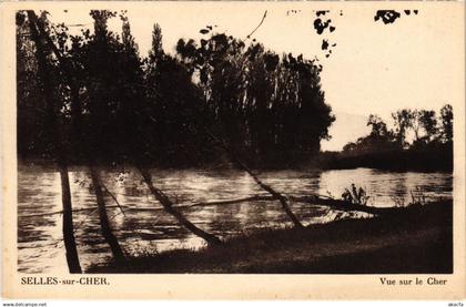 CPA Selles sur Cher Vue sur le Cher FRANCE (1287487)