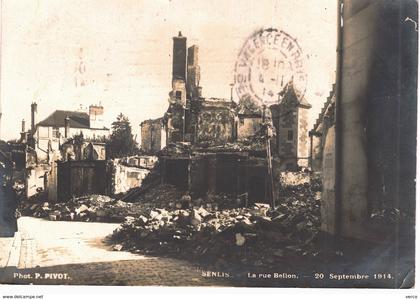 Carte PHOTO de SENLIS - Rue Bellon