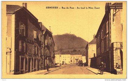 Carte Postale Ancienne de SENONES