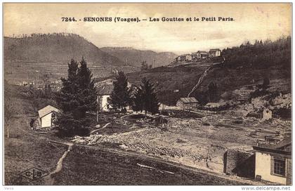 Carte Postale Ancienne de SENONES