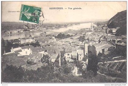 SERRIERES - Vue générale