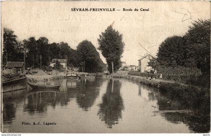 CPA SEVRAN FREINVILLE-SEVRAN - Bords du Canal (1353531)