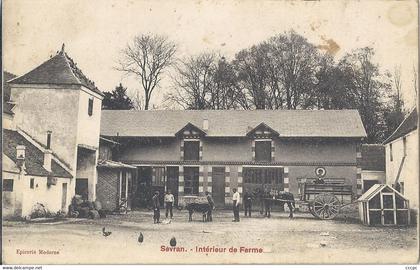 CPA Sevran Intérieur de Ferme