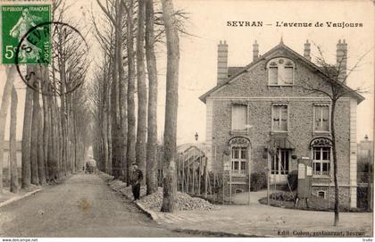 SEVRAN L'AVENUE DE VAUJOURS