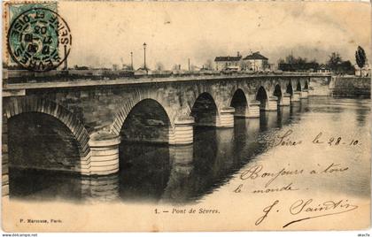 CPA SEVRES Pont de Sevres (1322312)