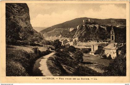 CPA Sisteron Vue prise de la baume (922176)