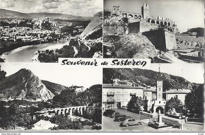 CPM Souvenir de SIsteron vues multiples