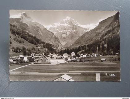 cpsm SIXT Au fond le Teenneverge et les Villages des Curtets et l'Echarny. 1957