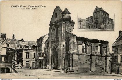 Soissons - L Eglise Saint Pierre