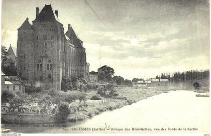 Carte Postale ancienne de  SOLESMES - Abbaye des Bénédictins