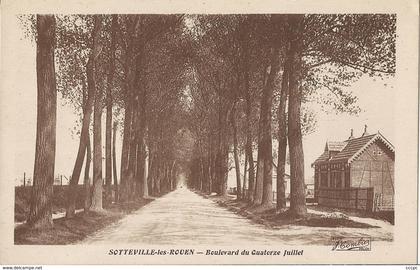 CPA Sotteville-lés-Rouen Boulevard du Quatorze Juillet