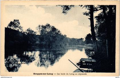 CPA Souppes sur Loing Les bords du Loing (1268063)