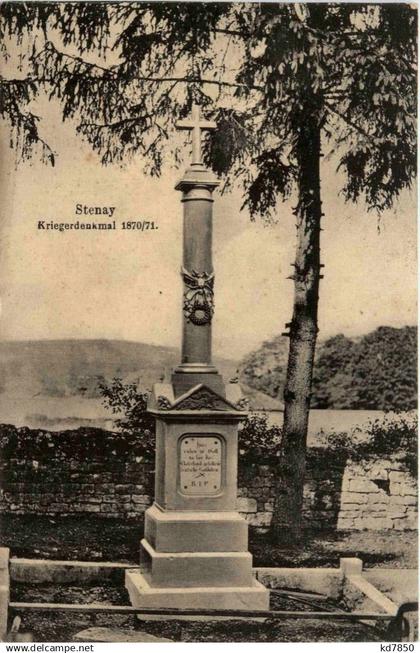 Stenay - Kriegerdenkmal - Feldpost