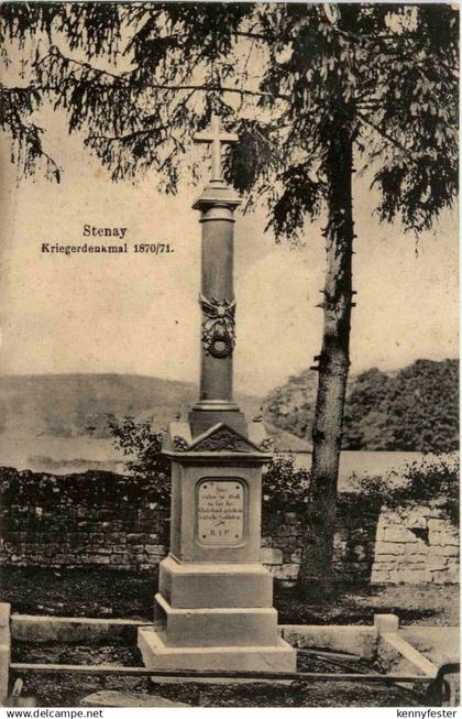 Stenay - Kriegerdenkmal - Feldpost