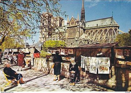 AK 215021 FRANCE - Paris - Notre-Dame - Les Bouquinistes