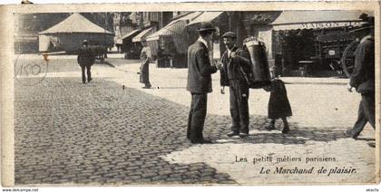 CPA Paris - Les petits métiers paris Marchand de plaisir (88293)