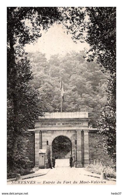 Suresnes - Entrée du Fort du Mont Valérien