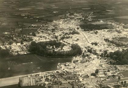 Surgères 17 -  Panorama aérien