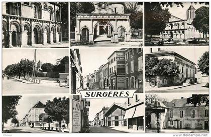 SURGERES CARTE MULTIVUES