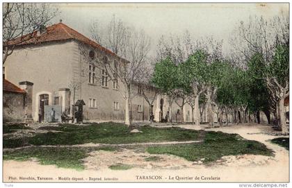 TARASCON LE QUARTIER DE CAVALERIE (CARTE COLORISEE)