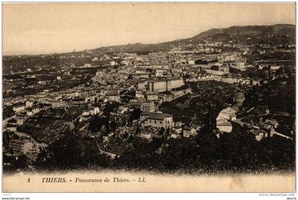 CPA THIERS Panorama de THIERS (721871)