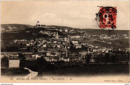 CPA Thizy - Bourg de Thizy - Vue Generale (1036382)