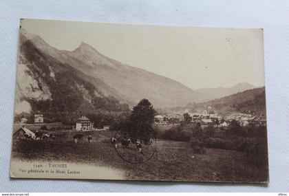 I646, Thones, vue générale et le mont Lachat, Haute Savoie 74