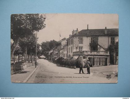 CPA Thonon-Les-Bains  Rives sous Thonon  1909