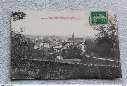 Cpa 1913, Thury Harcourt, s'offre pittoresque et gracieuse, Calvados 14