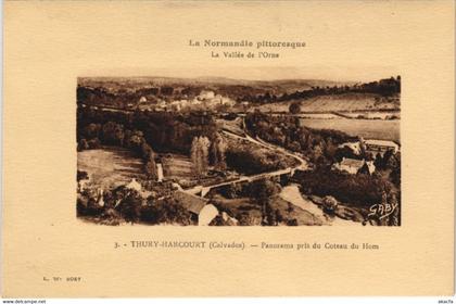 CPA THURY-HARCOURT - Panorama pris du Coteau du Hom (141232)