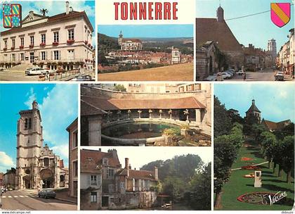 89 - Tonnerre - Multivues - Automobiles - Bateaux - Flamme Postale de Tonnerre - CPM - Voir Scans Recto-Verso