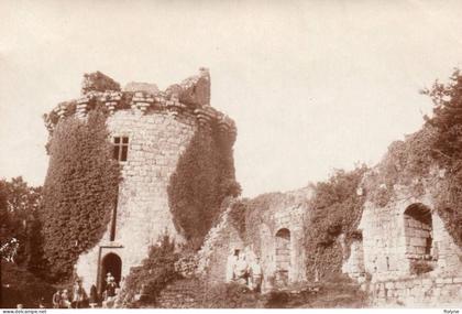 tonquédec - photo ancienne - le château