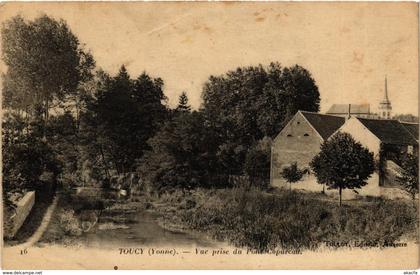 CPA Toucy - Vue prise du Pont Capureau FRANCE (960964)