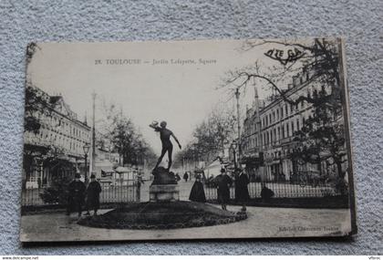 Toulouse, jardin Lafayette, square, haute Garonne 31