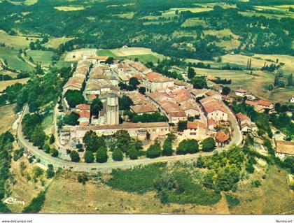 Tournon-d'Agenais vue aérienne du Village