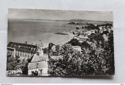 Cpsm 1964, Tréboul - Douarnenez, vue du coteau sur la baie de Douarnenez, Finistère 29