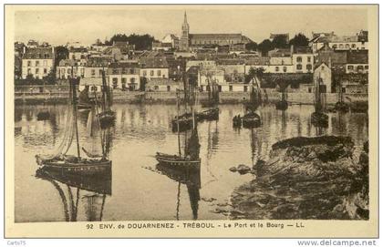 Tréboul 29 - Port et Bourg