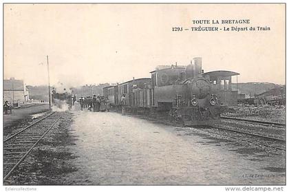 Tréguier      22       Le départ du train       (voir scan)