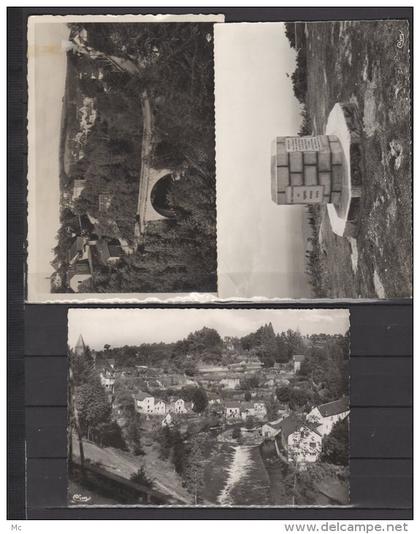 19 - Treignac - Lot de 5 cartes