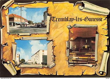 & 93 Tremblay les Gonesse Tremblay en France CPM vues immeubles