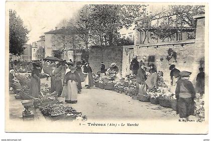 TREVOUX - Le Marché